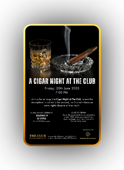 A Cigar Night At The Club